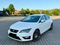 Gebraucht Seat Leon FR 122 PS (89 kW) 2014 Weiß Limousine