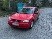 Gebraucht Opel Astra 101 PS (74 kW) 2002 Rot Limousine