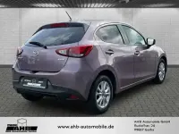 Gebraucht Mazda 2 Exclusive-Line 90 PS (66 kW) 2015 Metisviolett metallic Kleinwagen