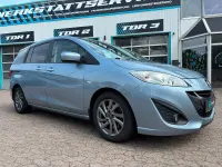 Gebraucht Mazda 5 Edition 150 PS (110 kW) 2012 Blau Van / Kleinbus