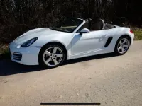 Second-hand Porsche Boxster 265 CP (194 kW) 2015 Alb Cabrio
