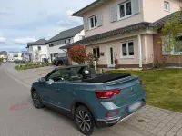 Gebraucht VW T-Roc Cabriolet Move 110 PS (80 kW) 2022 Blau Cabrio