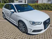 Gebraucht Audi A3 Sportback S-Line 125 PS (91 kW) 2015 Weiß Kleinwagen
