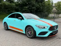 Gebraucht Mercedes CLA250 AMG line 224 PS (164 kW) 2021 Rot Coupé