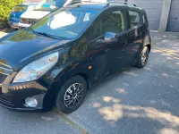 Gebraucht Chevrolet Spark 82 PS (60 kW) 2011 Schwarz Kleinwagen