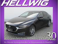 Neu Mazda 3 Exclusive 186 PS (136 kW) 2026 Arctic white Limousine