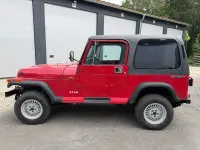 Gebraucht Jeep Wrangler 178 PS (130 kW) 1993 Rot SUV