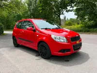 Gebraucht Chevrolet Aveo 85 PS (62 kW) 2009 Rot Kleinwagen