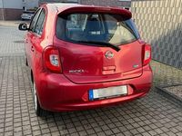 Gebraucht Nissan Micra Acenta 80 PS (58 kW) 2013 Rot Kleinwagen