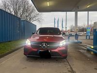 Gebraucht Mercedes GLC350 AMG line 258 PS (189 kW) 2017 Rot Coupé