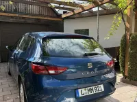 Gebraucht Seat Leon Style 110 PS (80 kW) 2014 Blau Kleinwagen