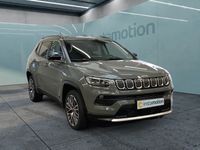 Gebraucht Jeep Compass Limited 131 PS (96 kW) 2021 Grau SUV