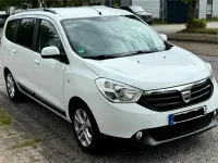Gebraucht Dacia Lodgy 107 PS (78 kW) 2014 Weiß Van / Kleinbus