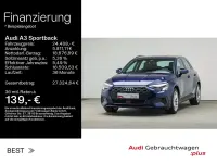 Gebraucht Audi A3 Basis 116 PS (85 kW) 2024 Navarrablau metallic Limousine