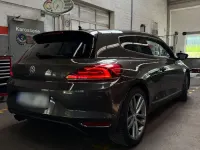 Gebraucht VW Scirocco CLUB 125 PS (91 kW) 2015 Braun Coupé