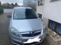 Gebraucht Opel Zafira Edition+ 150 PS (110 kW) 2006 Silber Van / Kleinbus