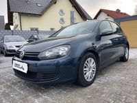 Gebraucht VW Golf VI Trendline 105 PS (77 kW) 2010 Blau Kleinwagen