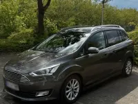 Gebraucht Ford Grand C-Max Titanium 150 PS (110 kW) 2017 Grau Van / Kleinbus