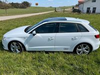 Gebraucht Audi A3 S-Line 184 PS (135 kW) 2014 Weiß Limousine