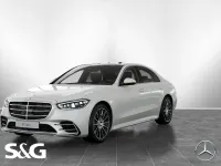 Gebraucht Mercedes S400 AMG 330 PS (242 kW) 2021 Designo diamantweiß bright Limousine
