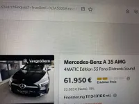 Gebraucht Mercedes A35 AMG AMG Edition 1 306 PS (225 kW) 2019 Schwarz Limousine