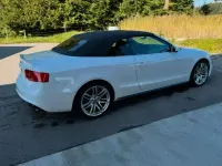 Gebraucht Audi A5 Cabriolet Comfort 224 PS (164 kW) 2015 Weiß Cabrio
