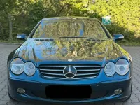 Gebraucht Mercedes SL500 306 PS (225 kW) 2002 Blau Cabrio