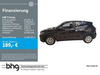 Gebraucht VW T-Cross 95 PS (69 kW) 2025 Schwarz SUV
