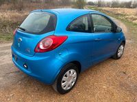 Second-hand Ford Ka 72 CP (52 kW) 2010 Albastru Hatchback