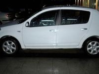 Gebraucht Dacia Sandero Lauréate 87 PS (63 kW) 2009 Weiß Kleinwagen