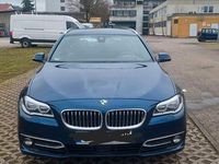 Gebraucht BMW 530 Luxury Line 258 PS (189 kW) 2016 Blau Kombi