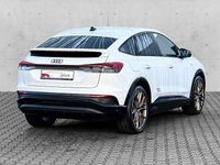 Gebraucht Audi Q4 Sportback e-tron S-Line 210 kW (286 PS) 2025 Weiß SUV