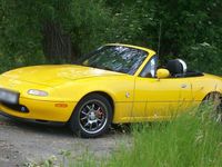 Gebraucht Mazda MX5 90 PS (66 kW) 1995 Gelb Cabrio