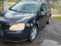 Gebraucht VW Golf VI United 102 PS (75 kW) 2009 Schwarz Kleinwagen