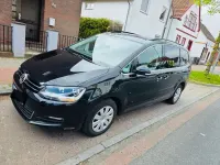 Gebraucht VW Sharan Highline 150 PS (110 kW) 2018 Schwarz Van / Kleinbus
