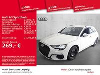 Gebraucht Audi A3 Business 150 PS (110 kW) 2022 Gletscherweiß metallic Limousine
