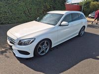 Gebraucht Mercedes C200 AMG line 184 PS (135 kW) 2014 Weiß Kombi