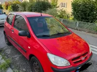 Gebraucht Hyundai Getz 67 PS (49 kW) 2008 Rot Kleinwagen