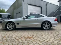 Gebraucht Mercedes SL500 306 PS (225 kW) 2002 Silber Cabrio