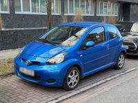 Gebraucht Toyota Aygo 2009 Blau Kleinwagen