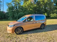 Gebraucht VW Caddy Family 122 PS (89 kW) 2022 Orange Van / Kleinbus