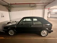 Gebraucht VW Golf Cabriolet Classicline 98 PS (72 kW) 1993 Schwarz Cabrio