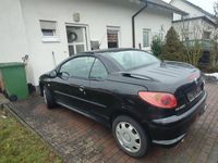 Gebraucht Peugeot 206 CC 109 PS (80 kW) 2003 Schwarz Cabrio