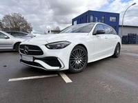 Gebraucht Mercedes C180 AMG line 170 PS (125 kW) 2022 Weiß Kombi