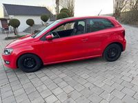 Gebraucht VW Polo Comfortline 69 PS (50 kW) 2011 Rot Kleinwagen