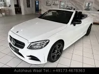 Gebraucht Mercedes C180 AMG 156 PS (114 kW) 2019 Weiß Cabrio