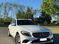 Gebraucht Mercedes C220 194 PS (142 kW) 2019 Weiß Limousine