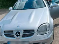 Gebraucht Mercedes SLK200 2002 Silber Cabrio