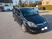 Gebraucht Opel Zafira 140 PS (102 kW) 2008 Schwarz Van / Kleinbus