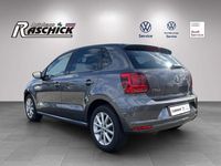 Gebraucht VW Polo LOUNGE 75 PS (55 kW) 2015 Pepper grey (grau) Limousine